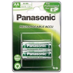 Panasonic P6P(AA) Genopladelige batterier